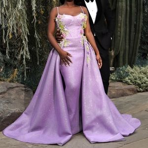 ❌SOLD❌Liliac Floral Teutamatoshi Gown